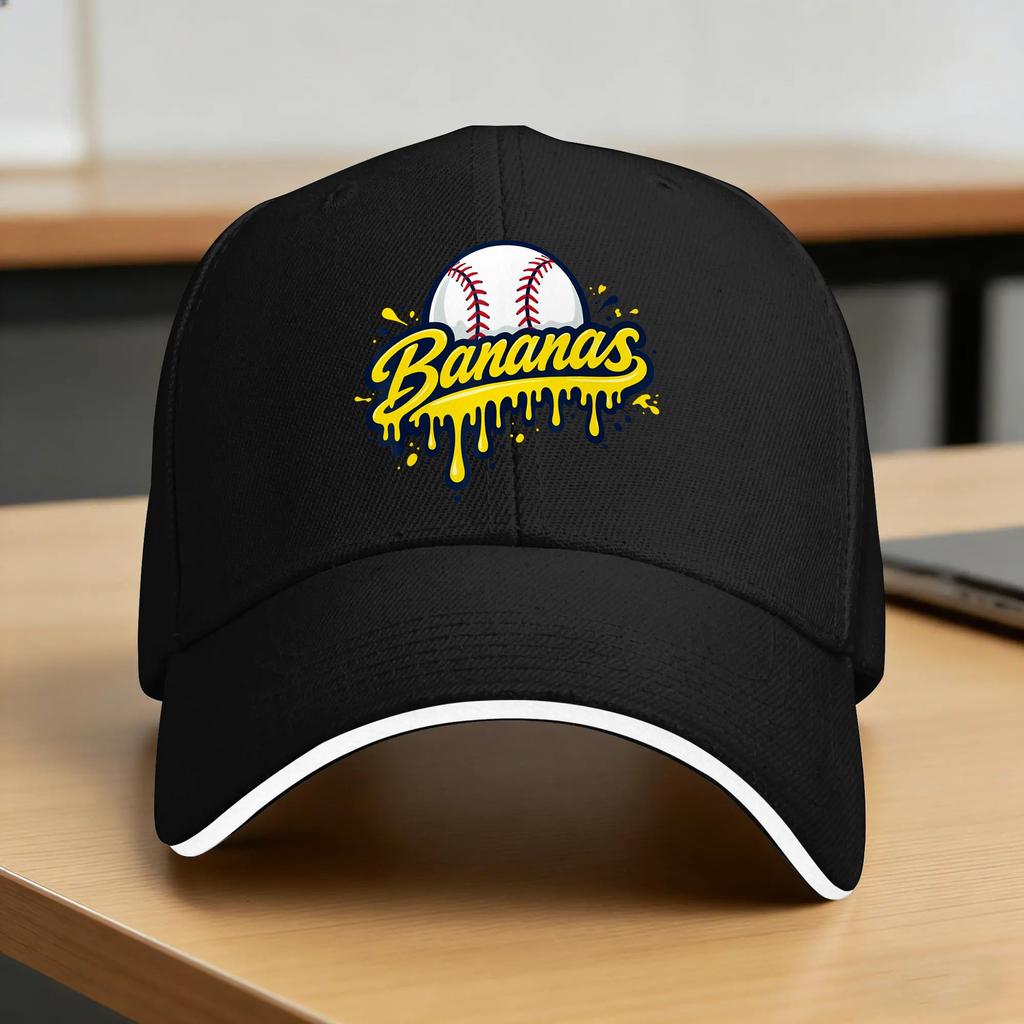 Funny Banana Baseball Cap Casual Hip Hop Hats Summer Women Unisex Hunting Camping Snapback Cap