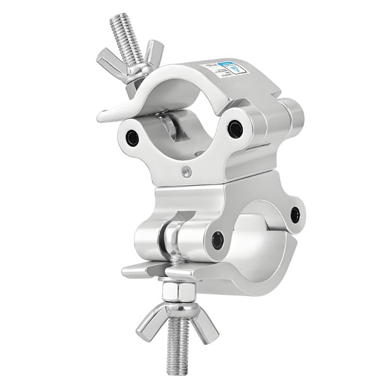 Aluminum Stage Light Pipe Clamp Replacement Tubing Clamp Fastner Hardware Accessories for Quick to Installation