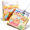 Creative Blank Doodle Book Set Gouache Art Watercolor Coloring Set  Art Painting Supplies