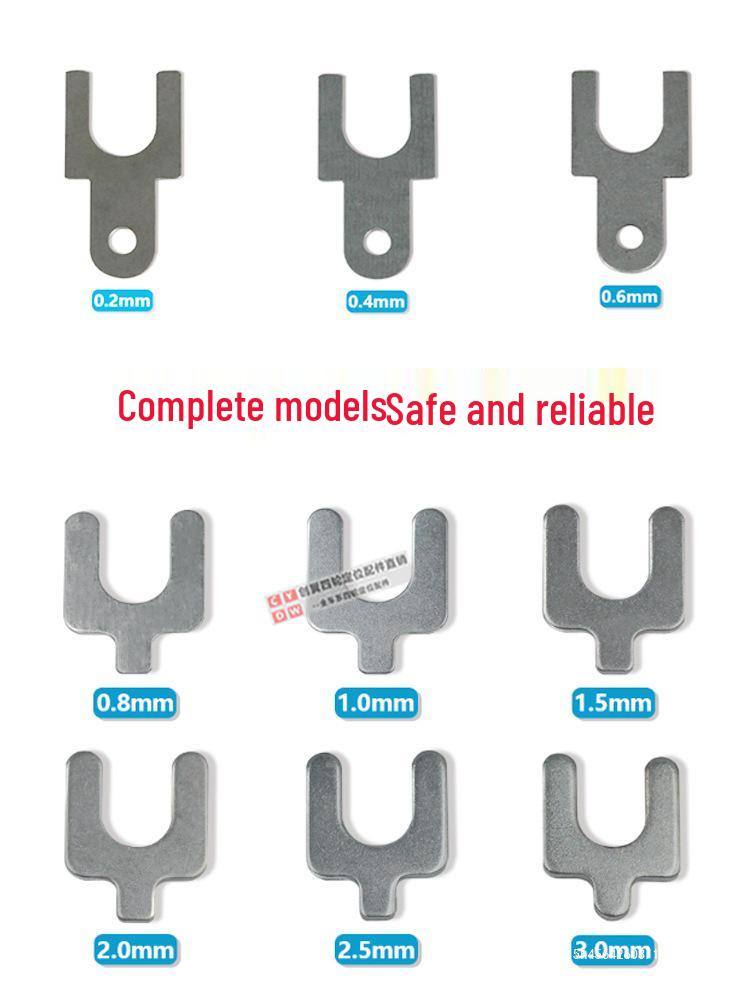 U-Shaped Shim for Four-Wheel Alignment: Inclination & Kingpin Rear Insert