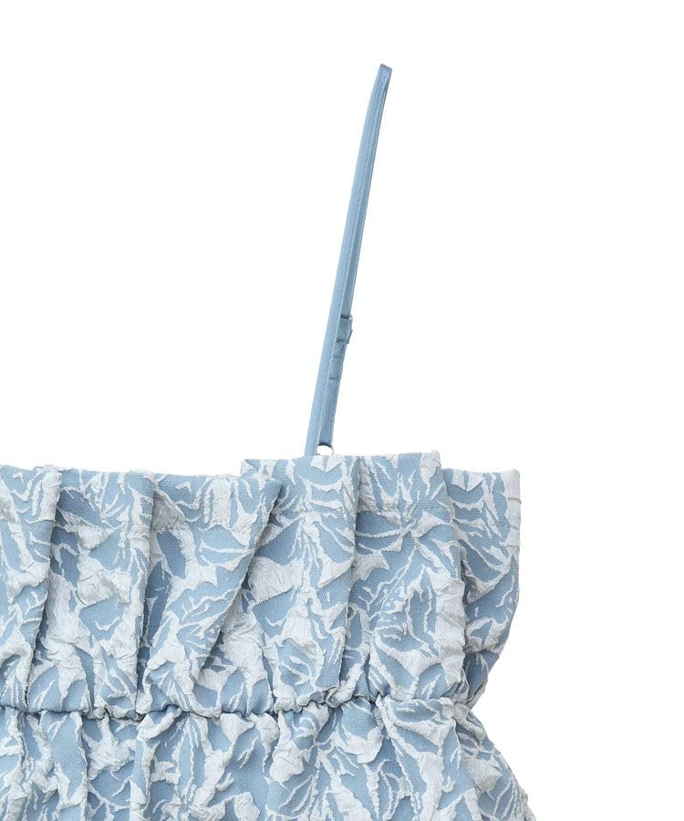 Vesta Pulover Muzică Jacquard Bustier pentru Femei Albastru [Pământ și Ecologie],