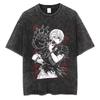 Nuova T-shirt Estiva Larga Tokyo Ghoul Lavata, Top Unisex