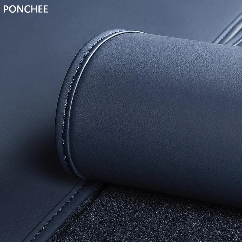 For ZEEKR 9X 2025-2026 Trunk Mat Three-row Seat Backrest Cushions Leather Dirt-resistant Automobile Modification Supplies