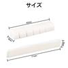 KDSSYFT Guitar Bridge Nut Saddle 2 Sets Made from Genuine Bone Improves Resonance and Sound Quality Replacement Parts Maintenance For Acoustic Guitars