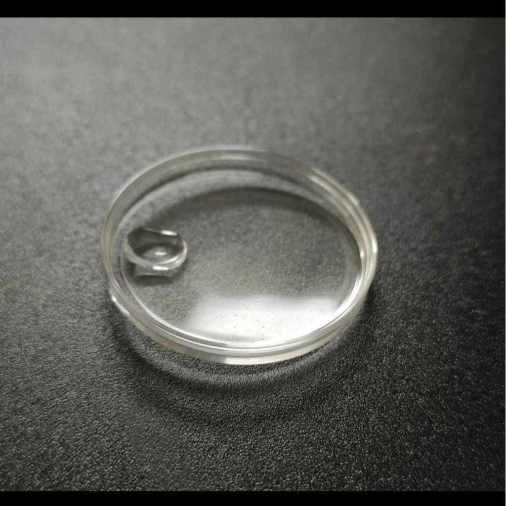Used External Parts Plastic Windshield 25-126 Acrylic [Compatible with] Tudor Oyster Prince Date Day 7017/7019/7020/9080/90800 etc. TUDOR