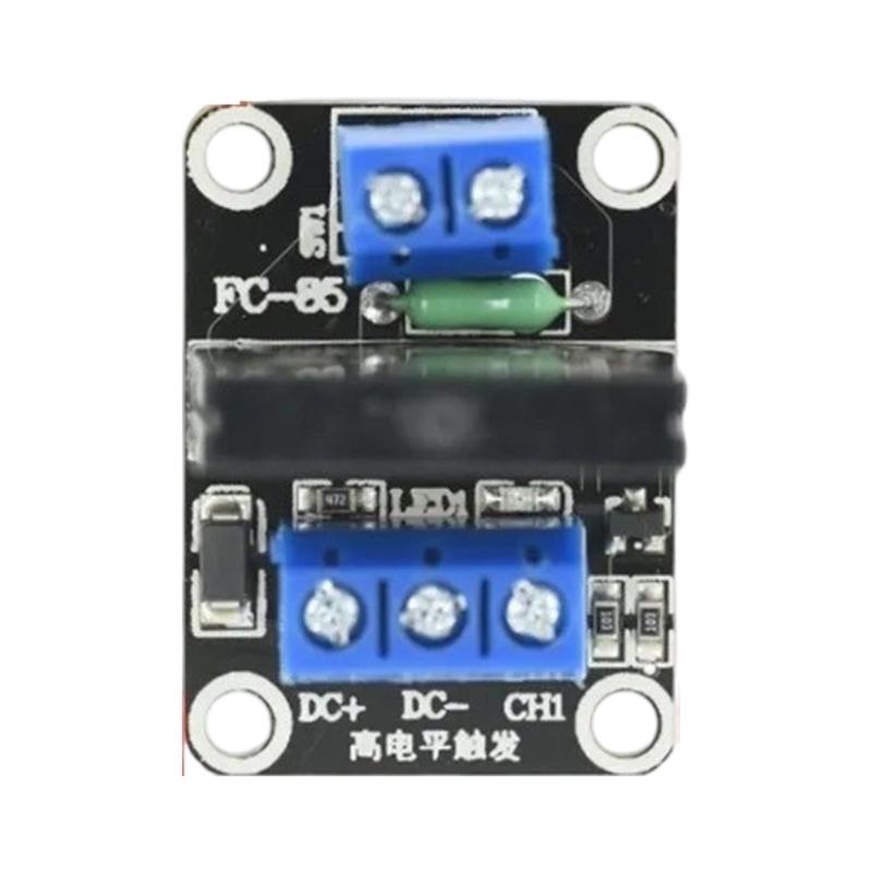 5V 12V 24V SSR Module High Level Input 2A Current Capacity LED Indicator For Electrical Control Systems
