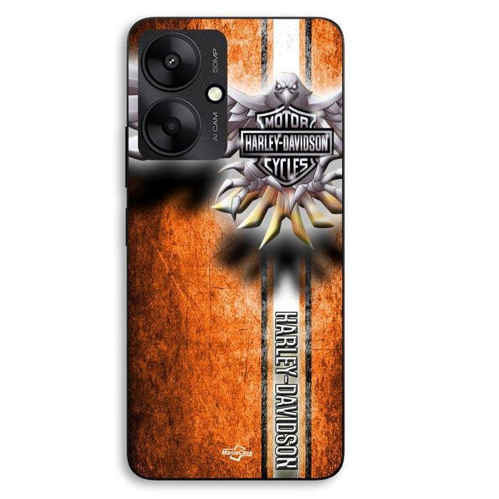 Coque Pour Xiaomi Redmi 13C 5g Harley Davidson Motor Aigle Maniacase