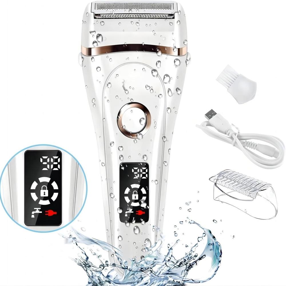 USB Rechargeable Women Painless Electric Epilator Beard Hair Removal Women's Shaving Machines Portable Female Hair Trimmer LCD