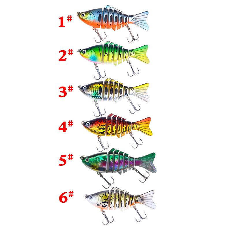 Lure Multi-Section 15.6g/10cm Segmented Hard Bait Fake Artificial Fishing Tackle
