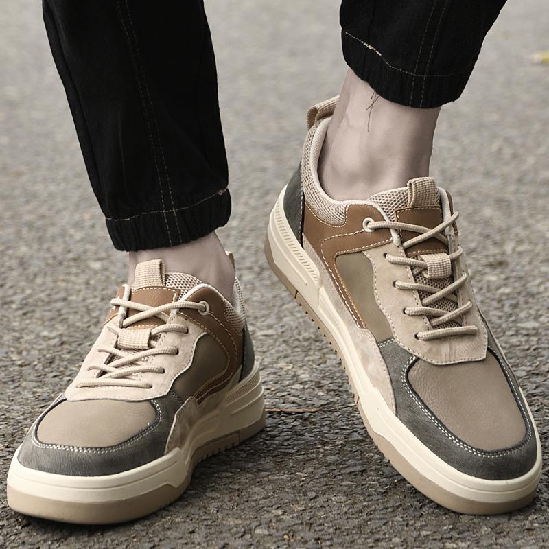 Scarpe da uomo in vera pelle stile britannico Trend comode scarpe casual Mocassini Scarpe basse da uomo