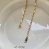 Stainless Steel Gold Plated Chain Necklaces | Dainty Figaro Link Twist Chain Chokers | Waterproof Hypoallergenic Jewelry for Wom