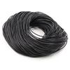 2-5m/lot 1-8mm Genuine Cow Leather Round/Flat Strand Thong Cord DIY Bracelet Findings Rope String For Jewelry Making Accessories