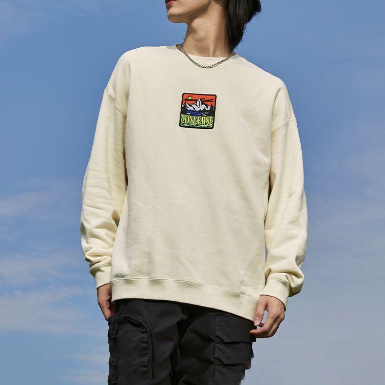 Converse Sweatshirt Men's White 10025032-A02