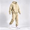 Unisex Kapuzenpullover und Jogginghose Zweiteiliges Trainingsanzug-Set
