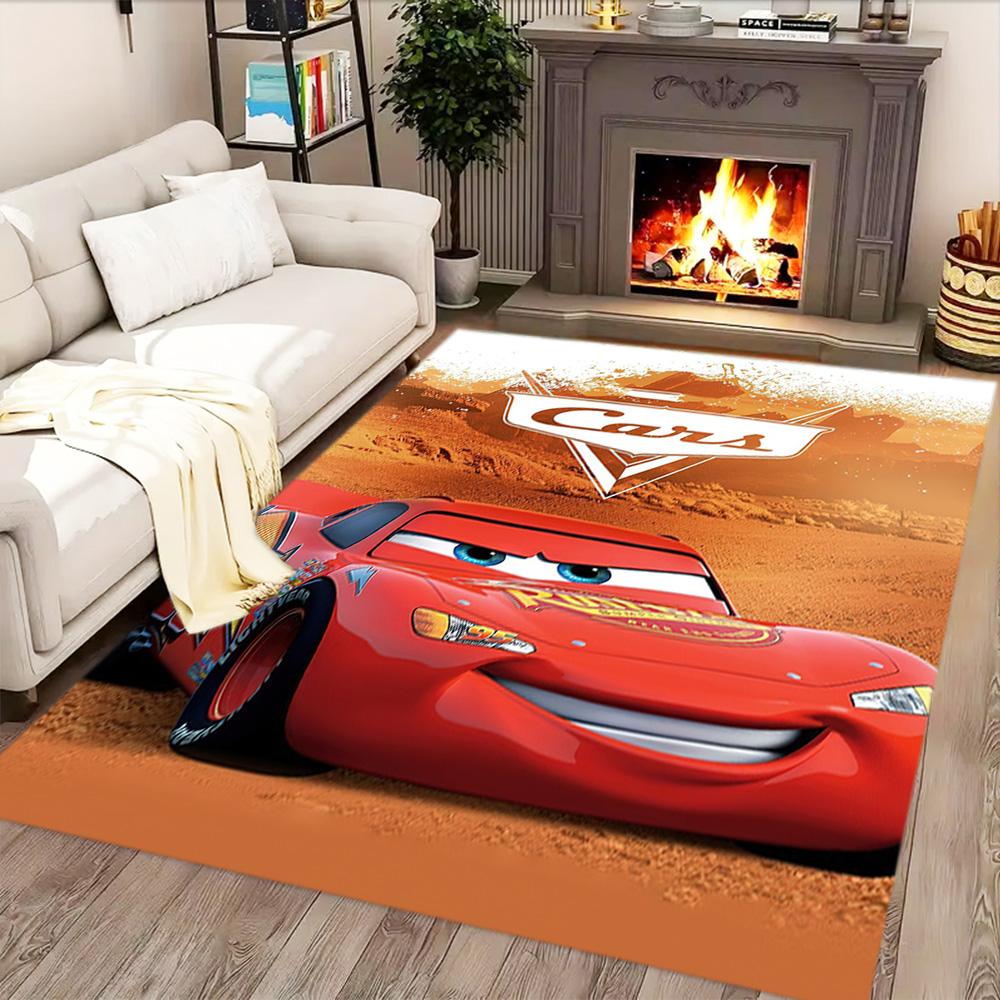 Lightning Mcqueen Racing Legend for Living Room rug, Bedroom, Study Room, Hallway Decoration, Perfect for Home Decoration or Holiday Gifts
