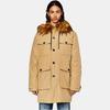DIESEL Parka Coat Men's Light Brown A106100IDAP7BD