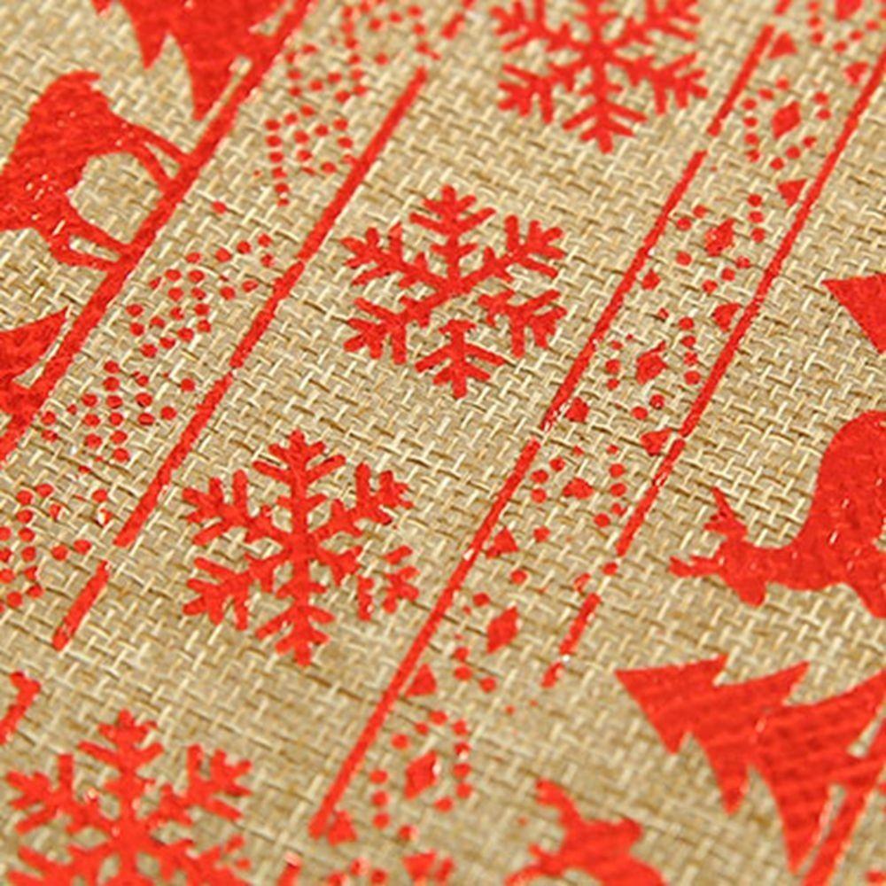 Tapestry Gift Snowflake Christmas Ornament Xmas Decor Table Desktop Decorative Christmas Decoration Tablecloth Table Runner