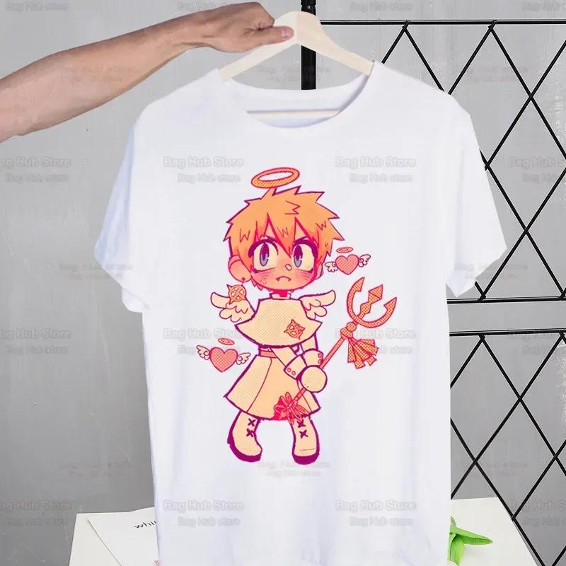 Anime Toilet Bound Hanako Kun Comics Woman Print Harajuku Summer Tshirts Casual Round Neck Short Slee Top Tee Shirt,Drop Ship