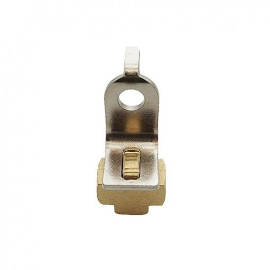 3 Pack 3 Way Female Brake Line Tee For 3/16 Inch Tube with Mounting Bracket