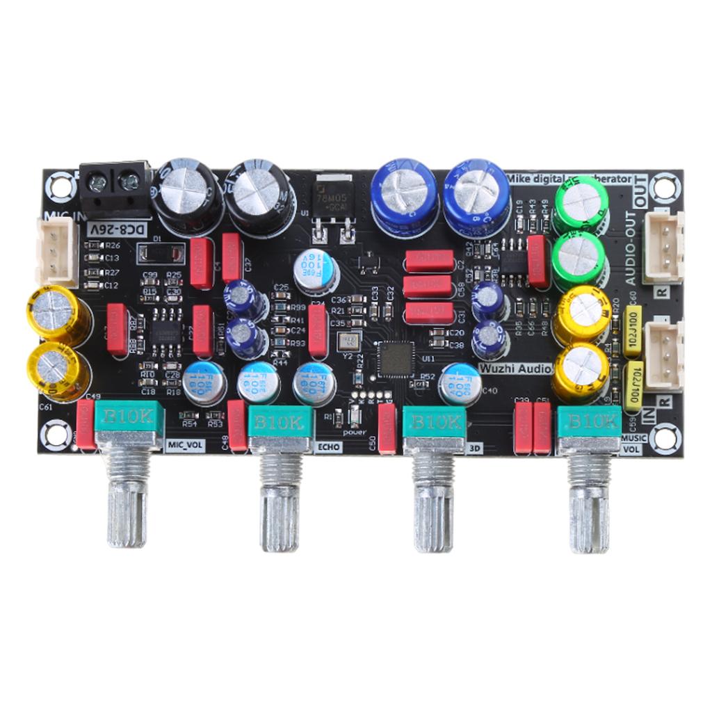 Microphone Amplifier Board Karaoke Reverberation Board ZK-AMP