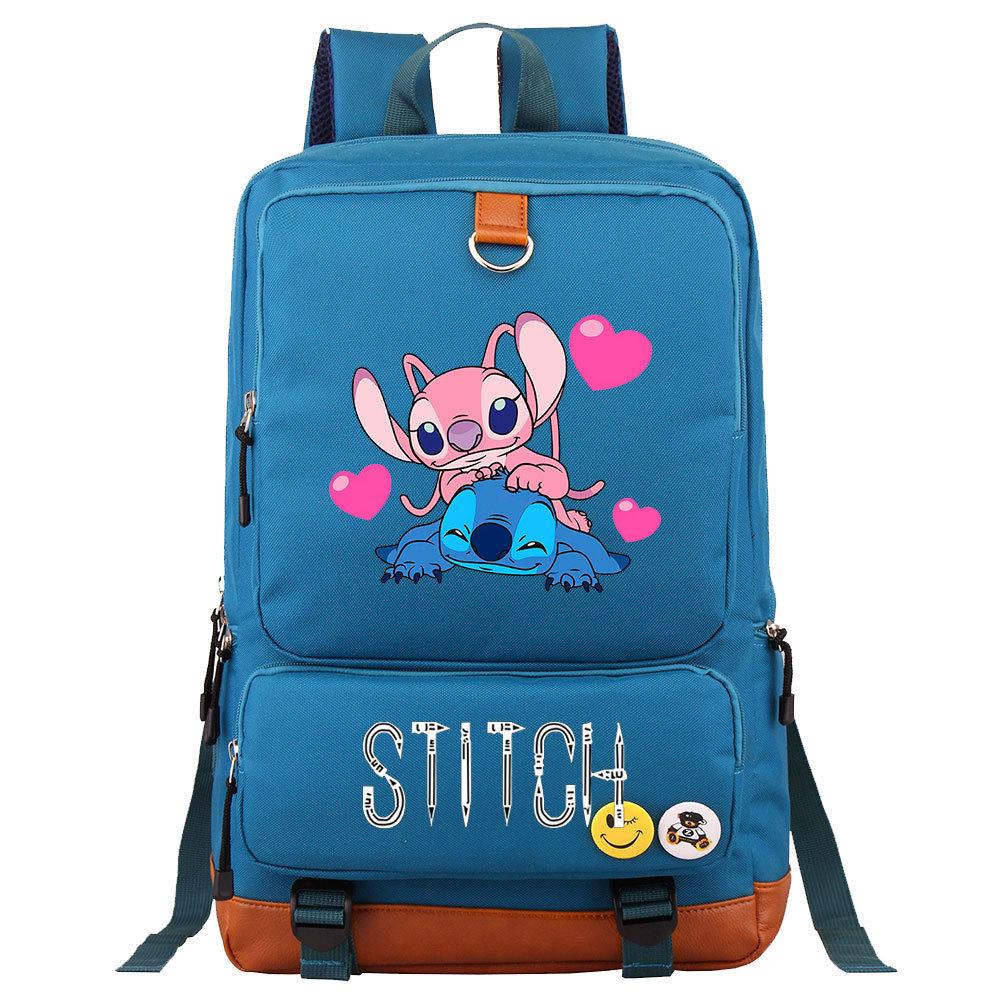 Anime Printed Teen Student School Bag Travel Bag Men'S And Women'S Shoulder Printed Backpack