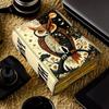 Handmade Leather Owl Journal with Lock – Vintage Refillable Diary, Gift for Writers