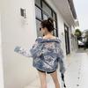 2026 Lace Mesh Double-Layer Embroidered Short Jacket