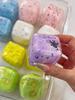 Crunchy Freeze-Dried Yogurt Cubes Stress Ball Squishy Toys Yogurt Squeeze Ball Asmr Sensory Stress Relief Fidget Toys For Adults