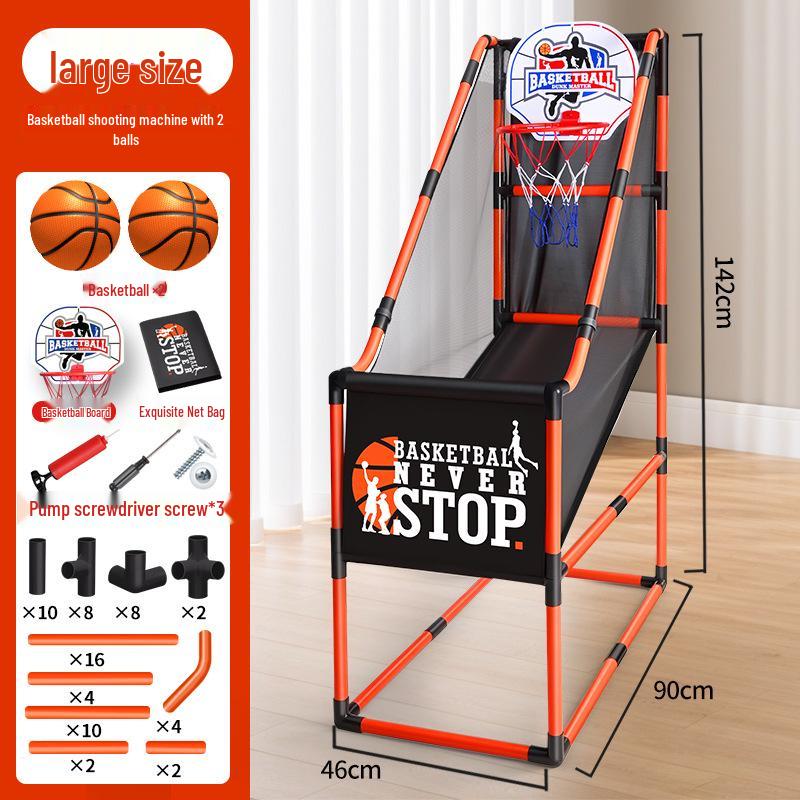 Children's Portable Indoor Basketball Hoop and Shooting Game Toy