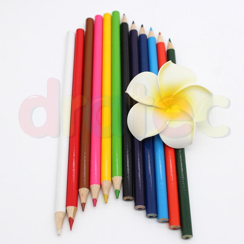 In Stock: 12-Color Oil-Based Colored Pencil Set for Kids & Students - Ideal for Sketching, Doodling & Hand-Painted Art