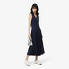 [lacoste] Women's V-Neck Sleeveless Pleated Dress EF8849-56G166