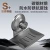 Wall Mounted Suction Cup Soap Box Household Creative No Punching Bathroom Toilet Shelf Drain Quick Dry Soap Dish