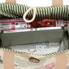 Printed Butterfly Lunch Bag For Women Girla Large Capacity Work Food Container Bags Portable Canvas Travel Picnic Lunch Bags