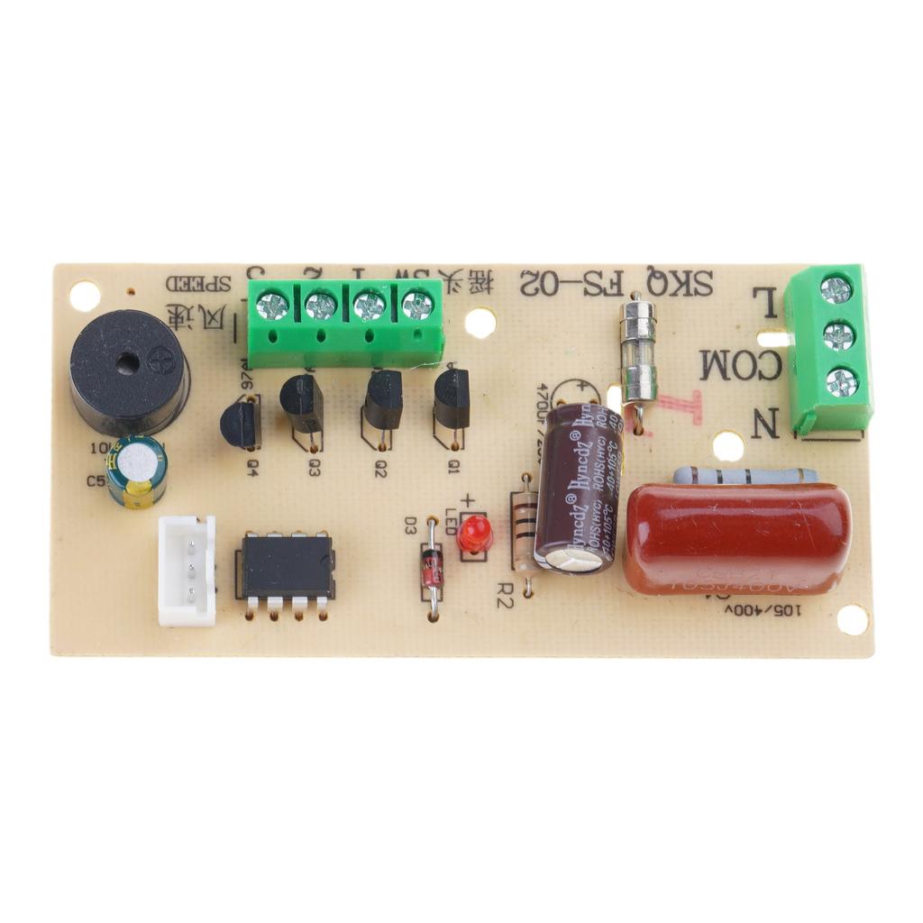 Replacement Power Board Fan Control Board Home Appliance Repair Part Circuit Board Repair Set PCB Texture for Fan