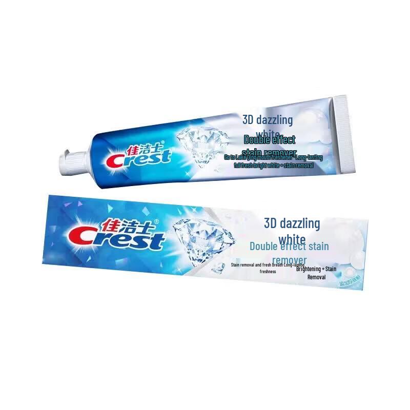 Crest 3D White Dual Action Stain Removal Toothpaste