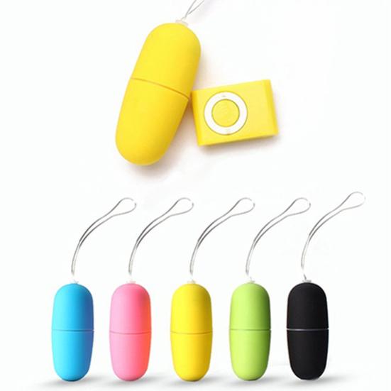 Kvinner Vibrerende Hopp Egg Trådløs MP3-fjernkontroll Vibrator Sexleketøy Produkter