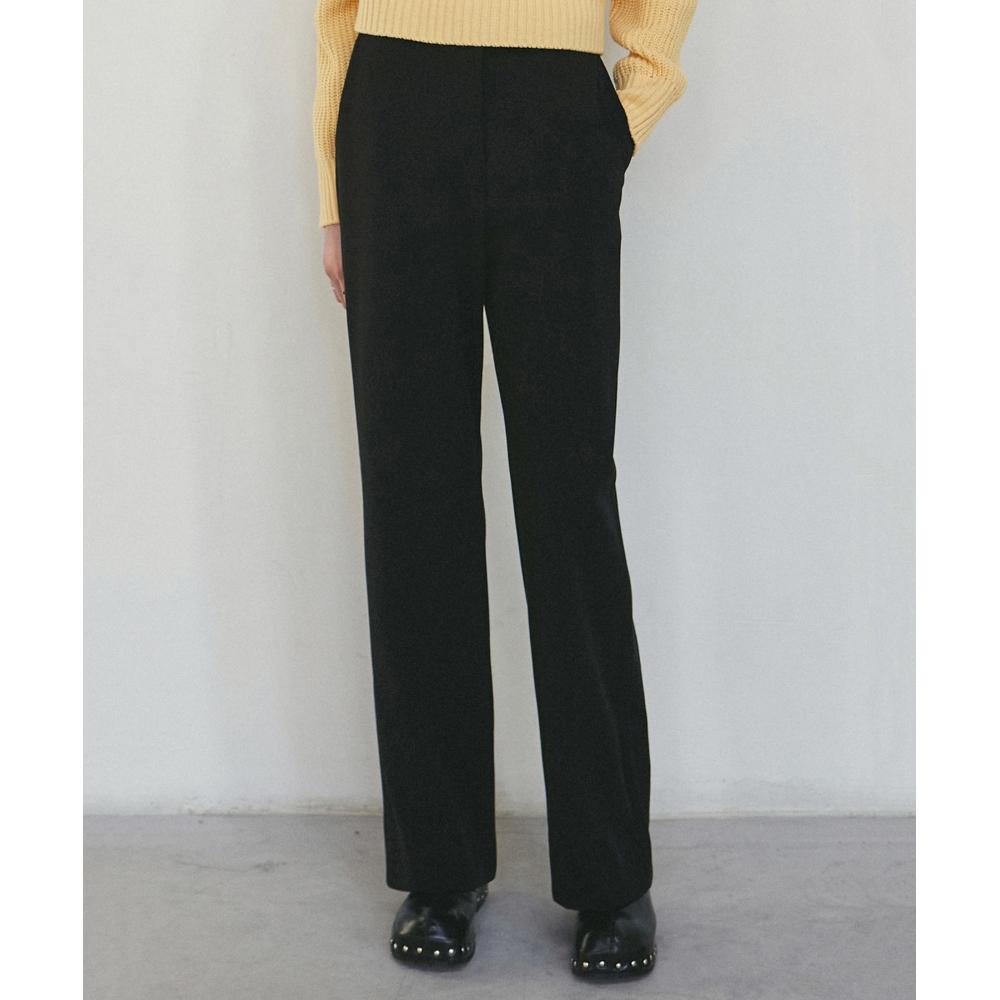 

NICKNICOLE MODERN SEMI BOOTCUT SLACKSBLACK