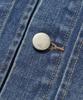 Agod Stone Washed Crop Denim Jacket [Indigo]
