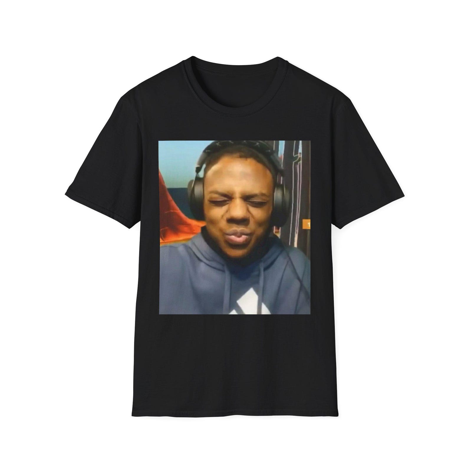 ISHOWSPEED Reaction Face T-Shirt | Meme Photo Tee, Streaming Gamer Apparel 3XL