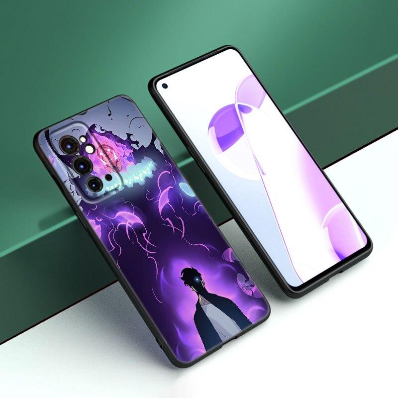 Anime Solo Leveling Phone Case For OnePlus 7T 8T 9RT 10R Pro 6T Nord 2T CE2 N10 N20 N100 N200 ACE 5G Soft TPU Black Cover