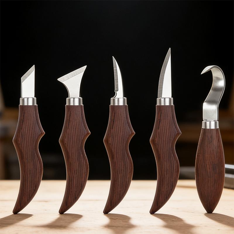 Wavy Stainless Steel Clay Sculpting Knives Multi Shape Pottery Carving Tools For Diy Handmade Art Craft Creation