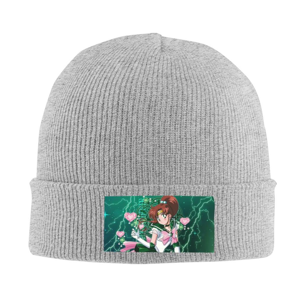 Sailors Moon Anime Unisexga Skullies Beanies Caps Unisex Winter Warm Knitting Hat Adult Usagi Tsukino Bonnet Hats Outdoor Ski Cap