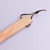 Exquisite Lotus Wood Shoehorn: 2 Colors, 3 Sizes, Durable Wooden Handle.