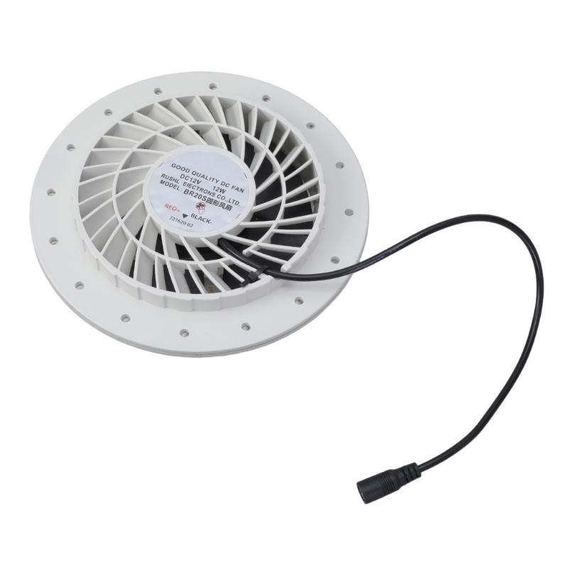 Hocheffizienter Kanal-Ventilator für Hundehütten, Haustierhäuser, Küchen-Luftzirkulation in Grow-Zelten, Hydroponik-Systemen