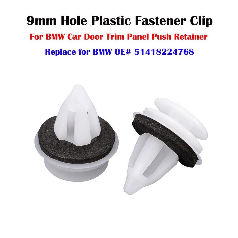 50 Plastic Clips for Automobiles, Suitable for Many Kinds of Cars, Door Panel Clips HMM