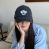 Cute Retro Puppy Embroidered Baseball Cap Men'S And Women'S Sunshade Simple Street Personality Cap