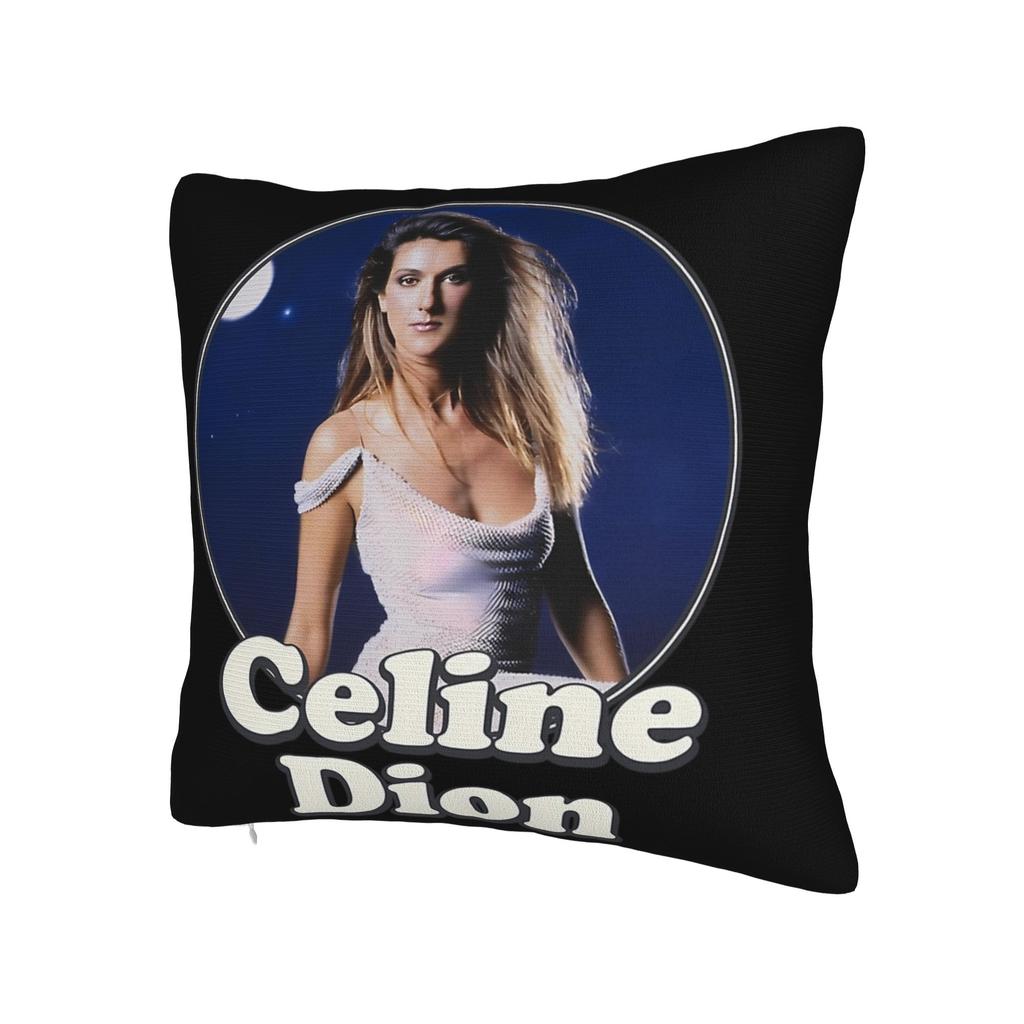Celines Dion Pillowcase Printed Polyester Cushion Cover Decoration Pillow Case Cover Home Square 40X40Cm