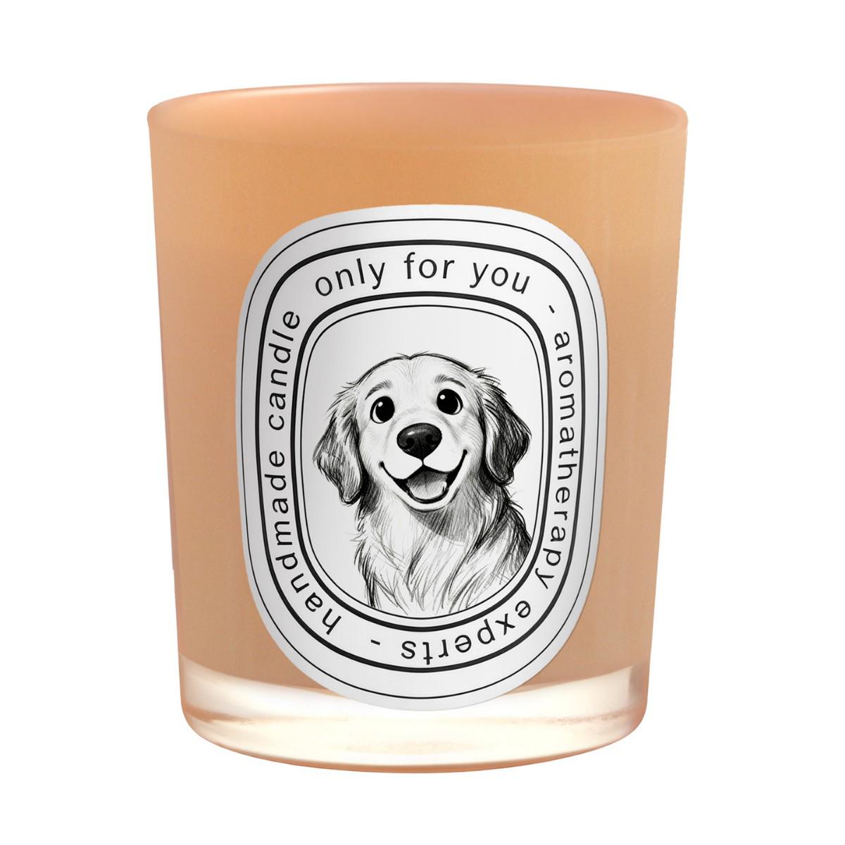 US Brand Aromatherapy Soy Candle - Christmas & Birthday Gift, Dog Design