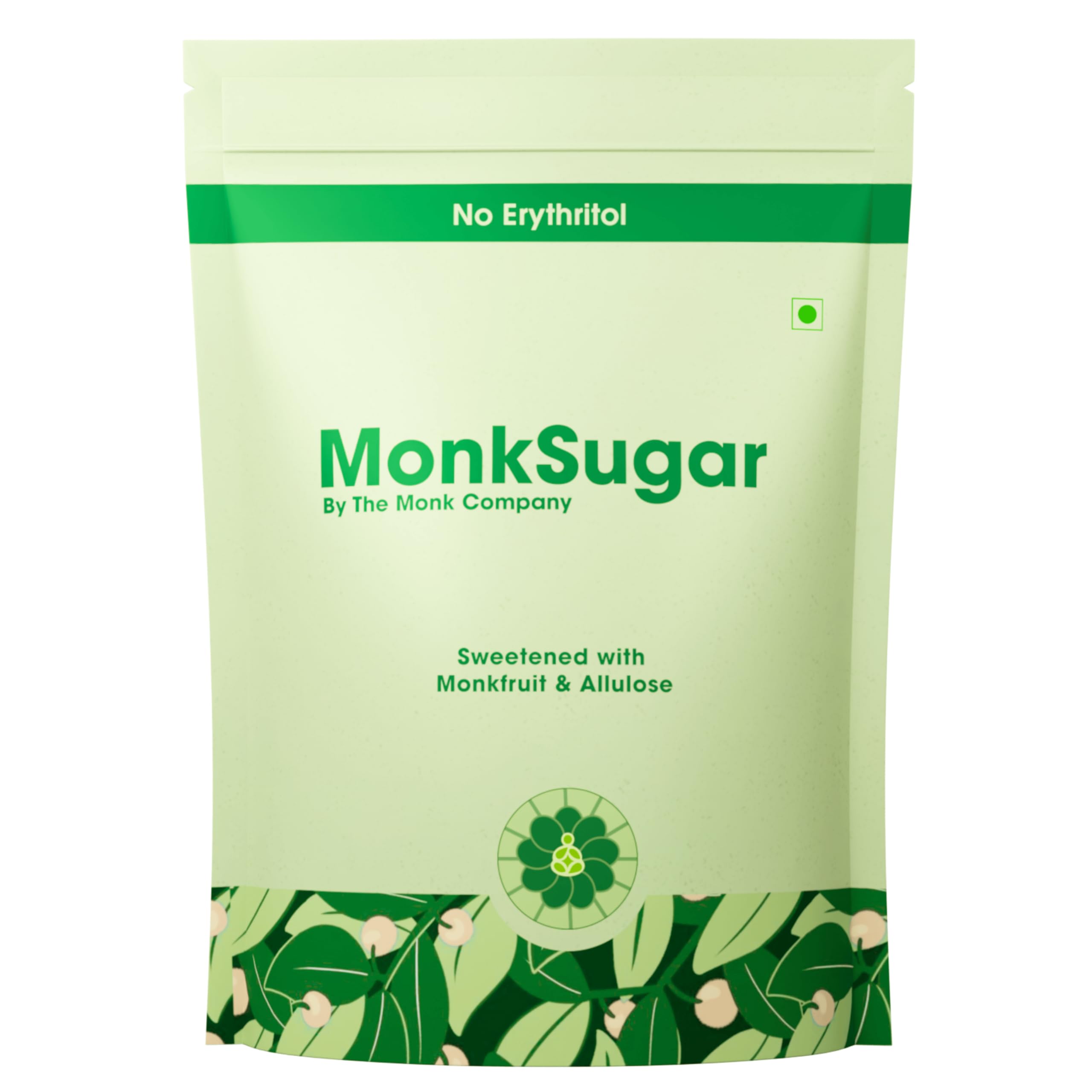 TMC MonkSugar Monk Fruit Sweetener with Allulose, No Erythritol | 1:1 Sugar Substitute | Zero Calorie Natural Sweetener | No Aftertaste | Keto & Di