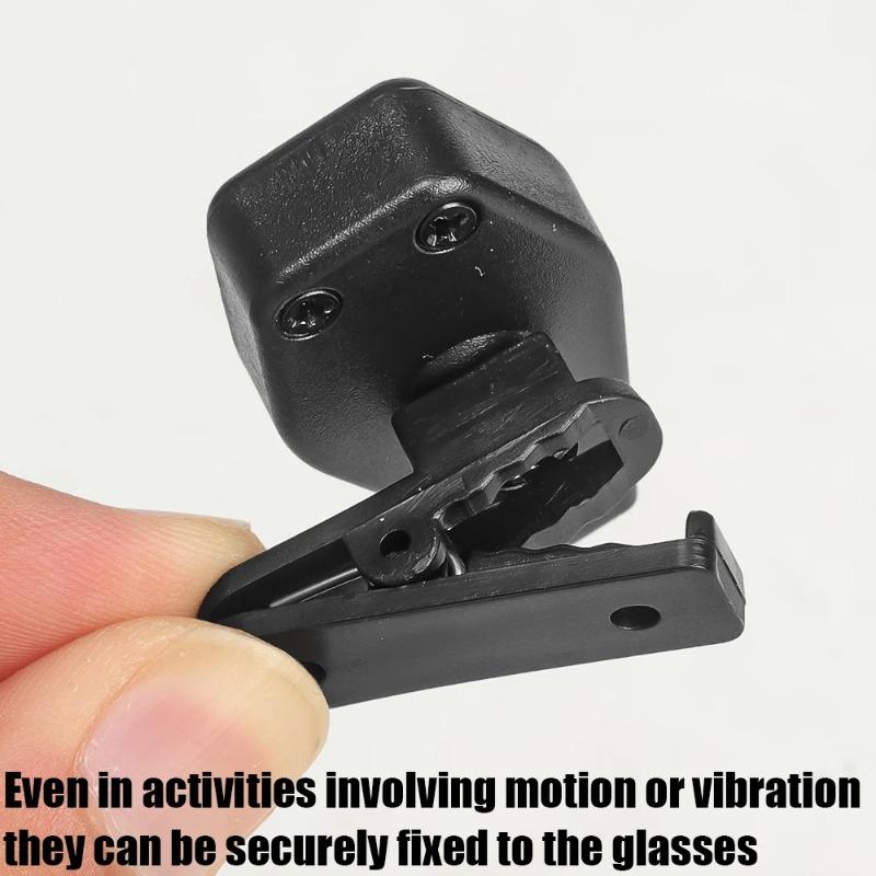 Practical Mini Eyeglass Clip Reading Light Portable Book Lamp Lightweight Universal Clip-On Flashlight for Bedside Night Reading